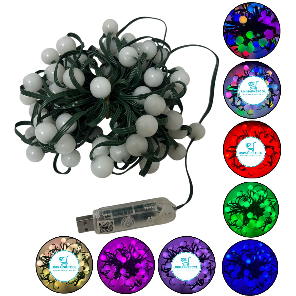 ✨ Luces De Burbuja Inteligente 🌈📱